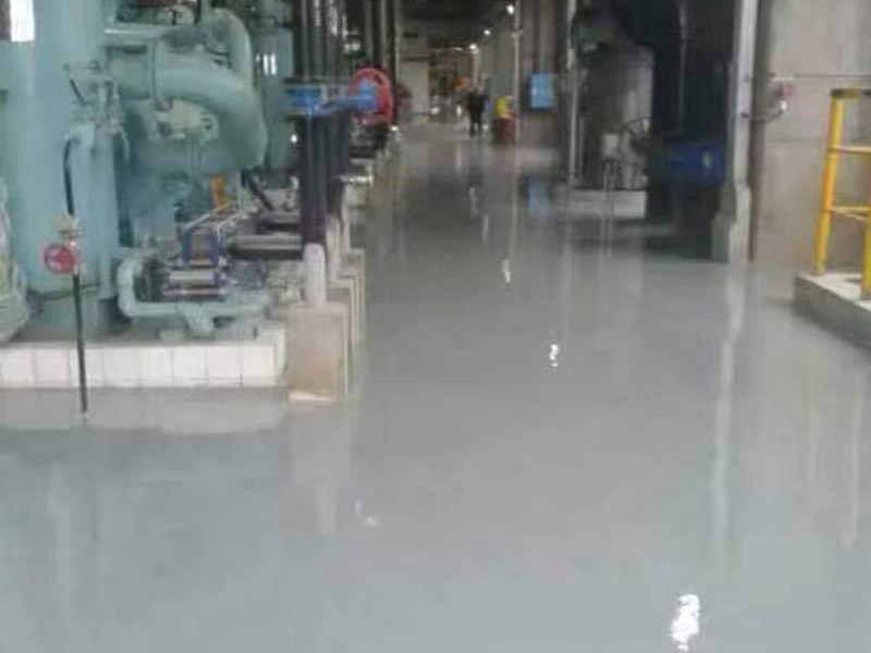 電廠環(huán)氧自流平地坪